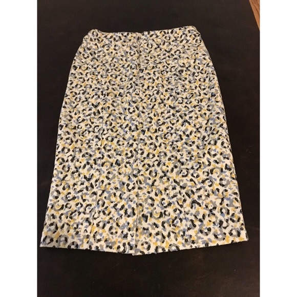 Anthropologie Maeve High Waist Leopard Print Jacquard Knit Pencil Skirt - XS NWT - Picture 3 of 12